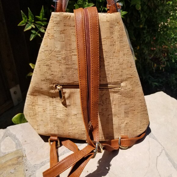 PORTUGAL CORK BACKPACK - Picture 2 of 8